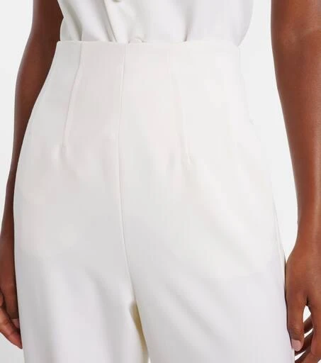 Max Mara Balta high-rise virgin wool wide-leg pants 4