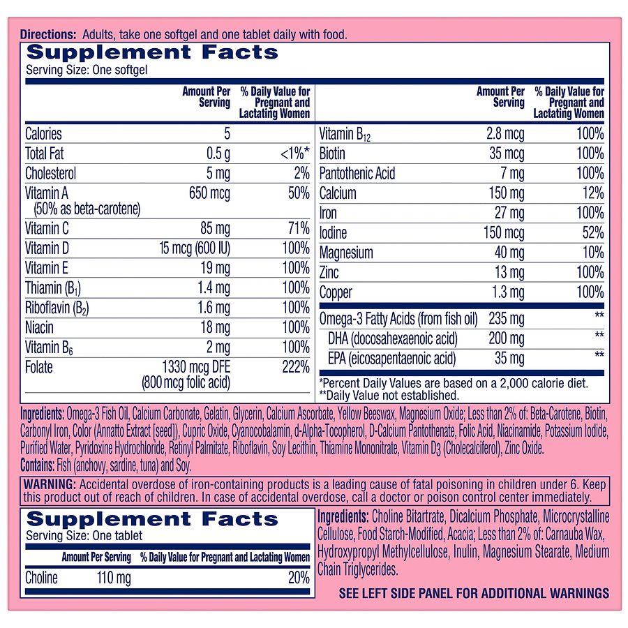 One A Day Prenatal Advanced Multivitamin