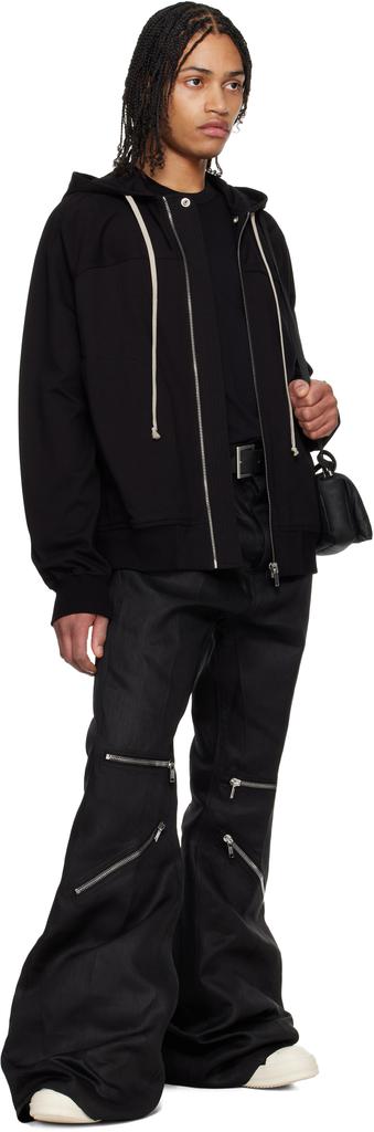 Shop Black Hollywood Bolan Cargo Pants on Sale at
