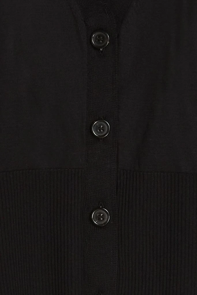 Thom Browne Striped burnout silk-blend cardigan 4