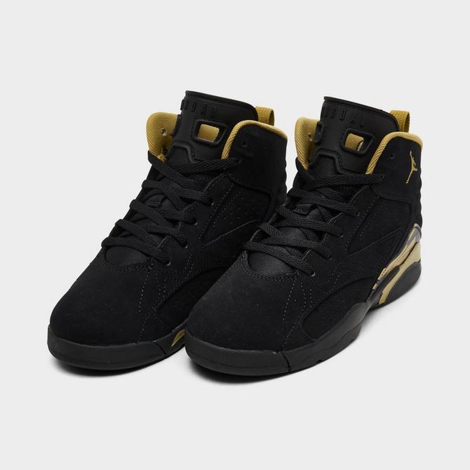 black and yellow jordans at foot locker