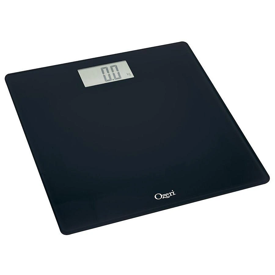 Ozeri Precision Digital Bath Scale, in Tempered Glass with Step-on Activation up to 400 lbs 1
