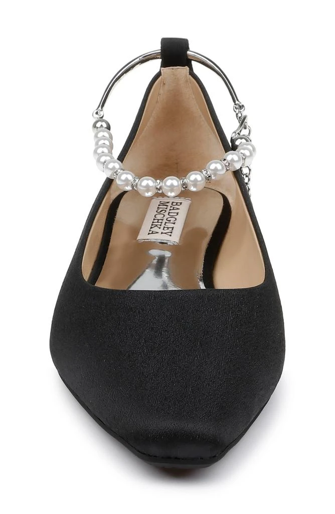 Badgley Mischka London Ankle Strap Flat 4