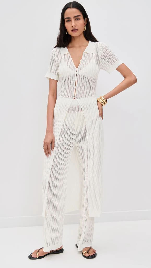 MINKPINK Kirra Pointelle Knit Top 6