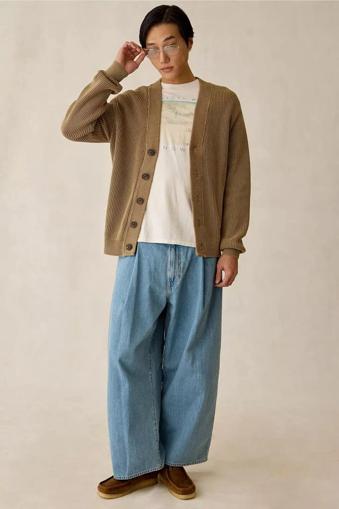 Levi
s Levi’s® Blue Tab Wide Leg Pleated Denim Trouser Pant 5