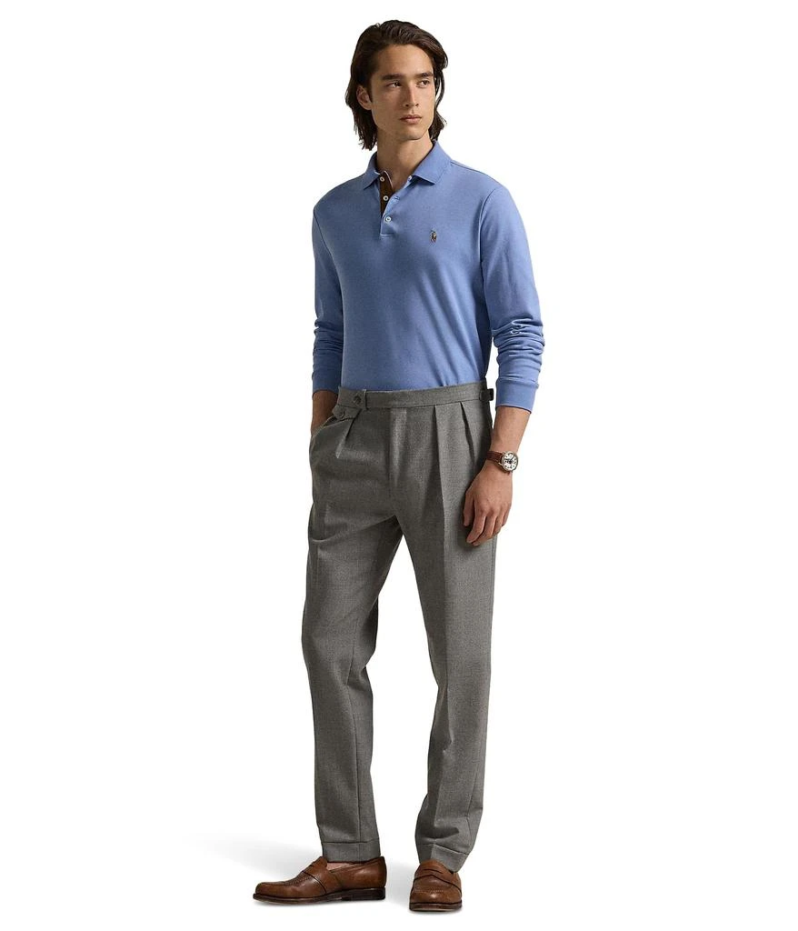 Ralph Lauren Classic Fit Long Sleeve Soft Touch Polo Shirt 4