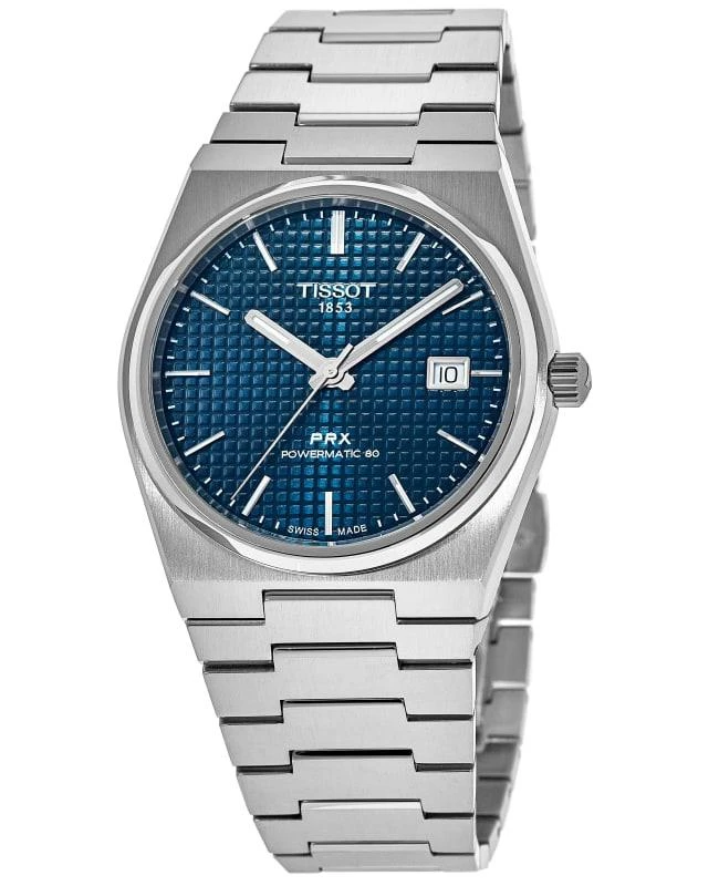 Tissot Tissot PRX Powermatic 80 Automatic Blue Dial Steel Men's Watch T137.407.11.041.00 1