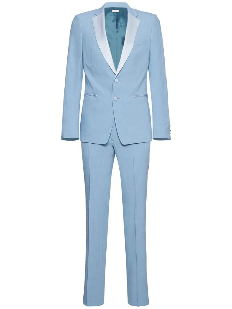 Dries Van Noten Kayne Linen Blend Tuxedo Suit 1