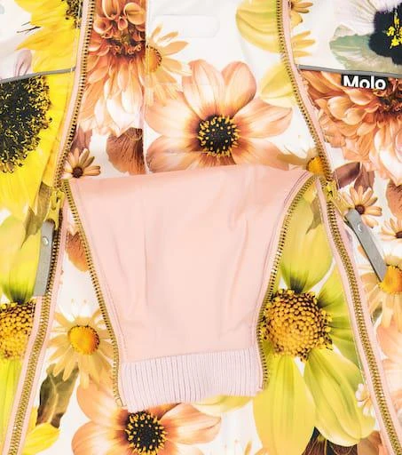 MOLO Baby Pyxis floral snowsuit 3