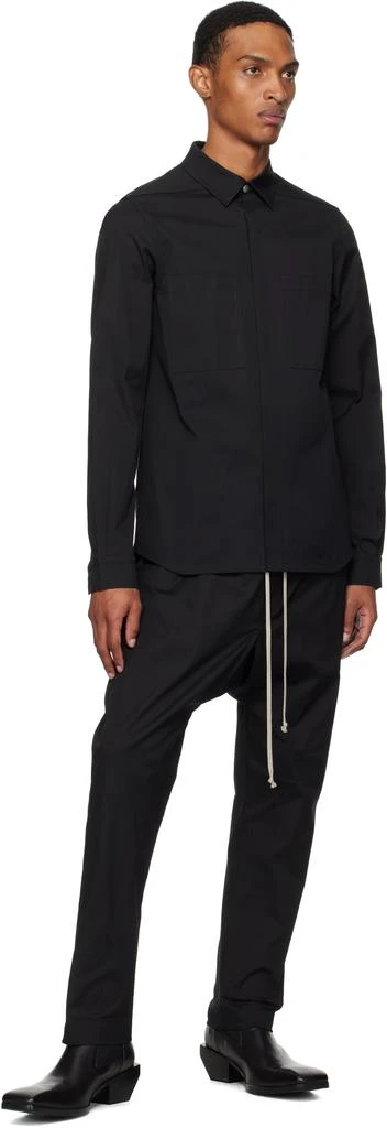 Rick Owens Black Concordians Outer Shirt 4