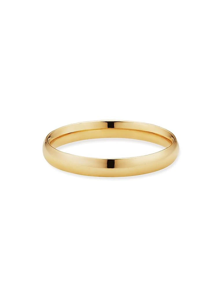Oradina 14K Yellow Gold Forever Band Ring 2