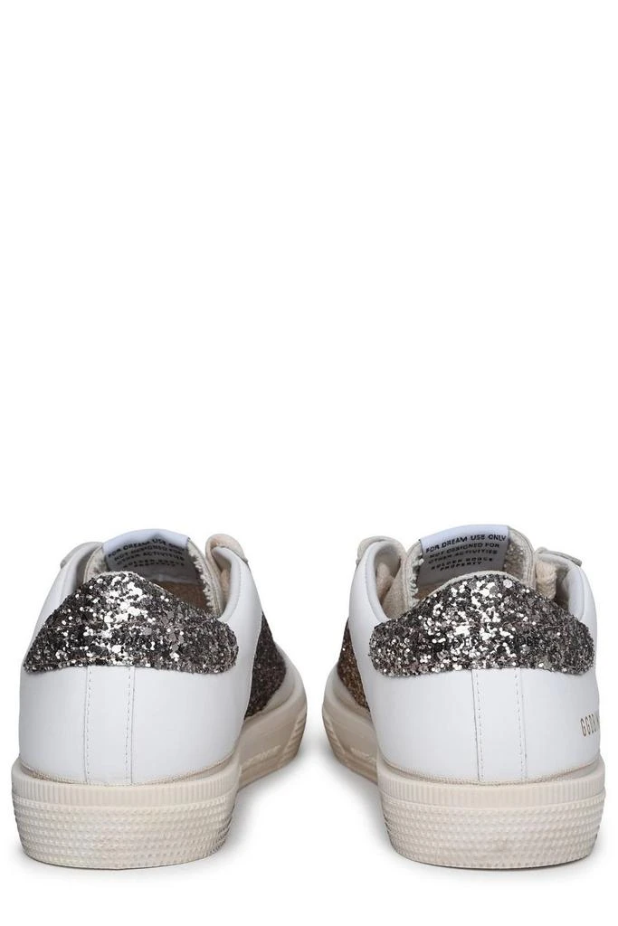 Golden Goose Golden Goose Kids N May Star Glittered Sneakers 4