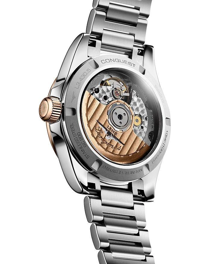 Longines Conquest Sunray Silver Watch, 34mm 3