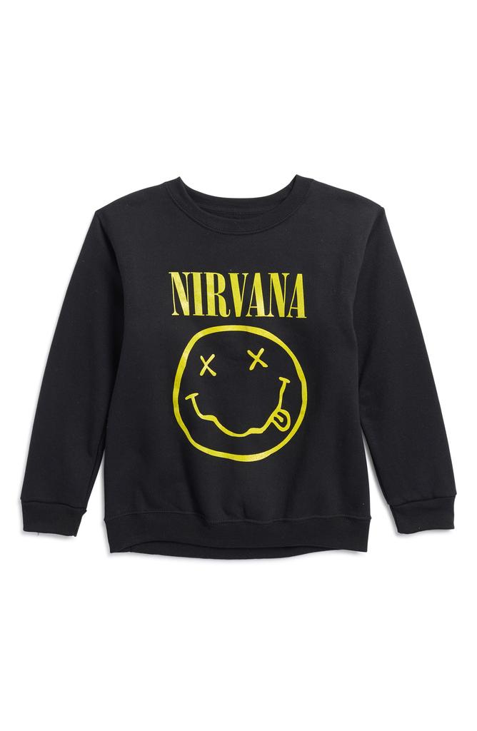 Merch Traffic Kids' Nirvana Graphic Sweatshirt