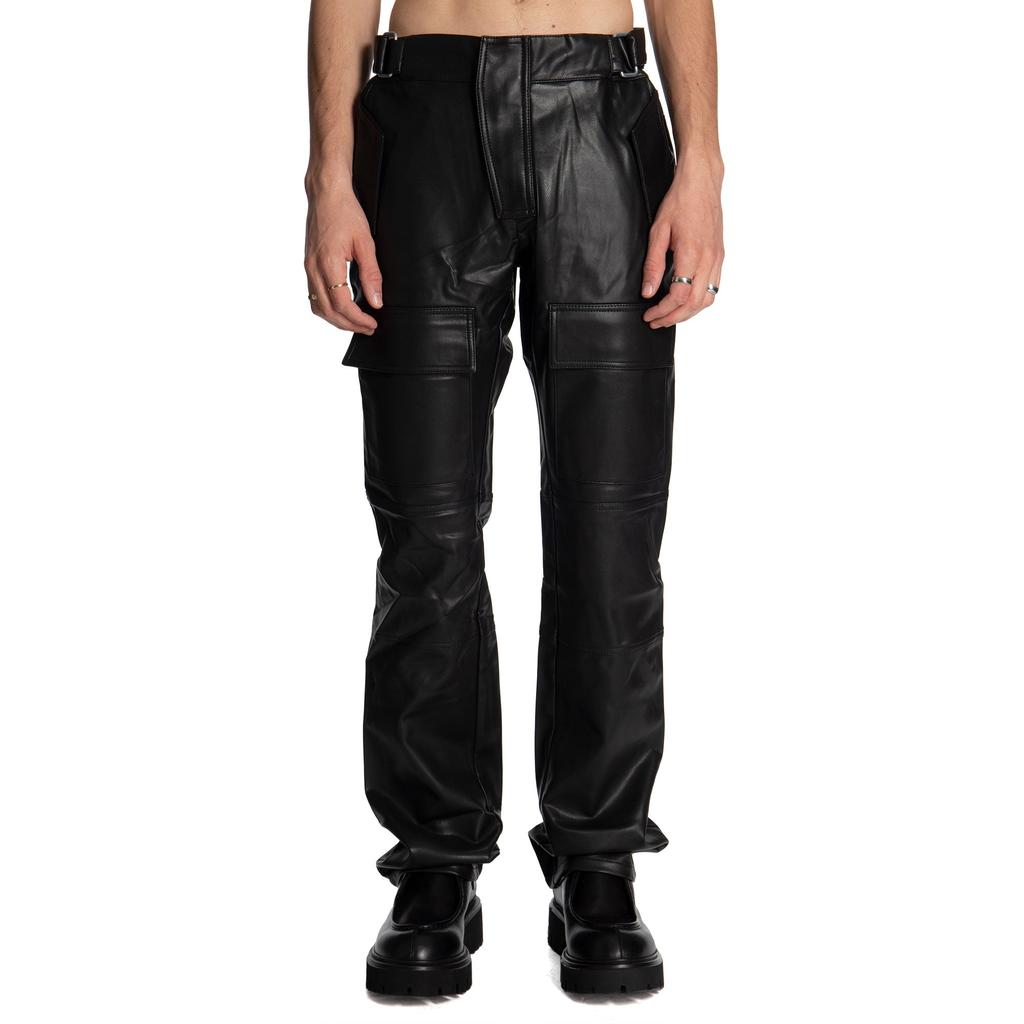 Misbhv Vegan Leather Moto Trousers