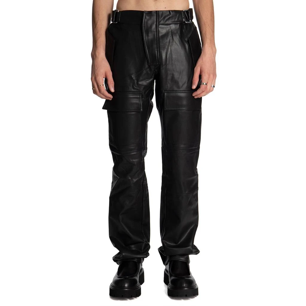 Misbhv Vegan Leather Moto Trousers 1