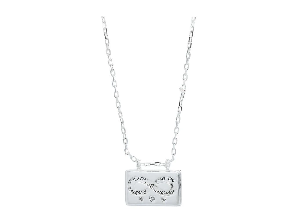 Alex and Ani Family and Infinity Flip Charm Adjustable Necklace 1