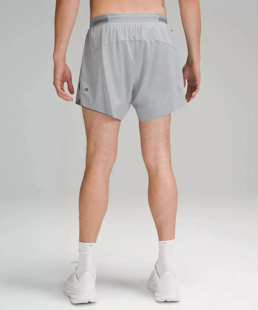 Lululemon Men's Lined Fast And Free Shorts 6" In Rhino Grey 2