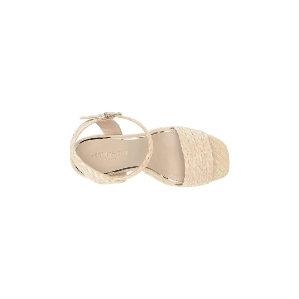 Kenneth Cole Women's Dolly Wedge Sandals In Natural Raffia 2