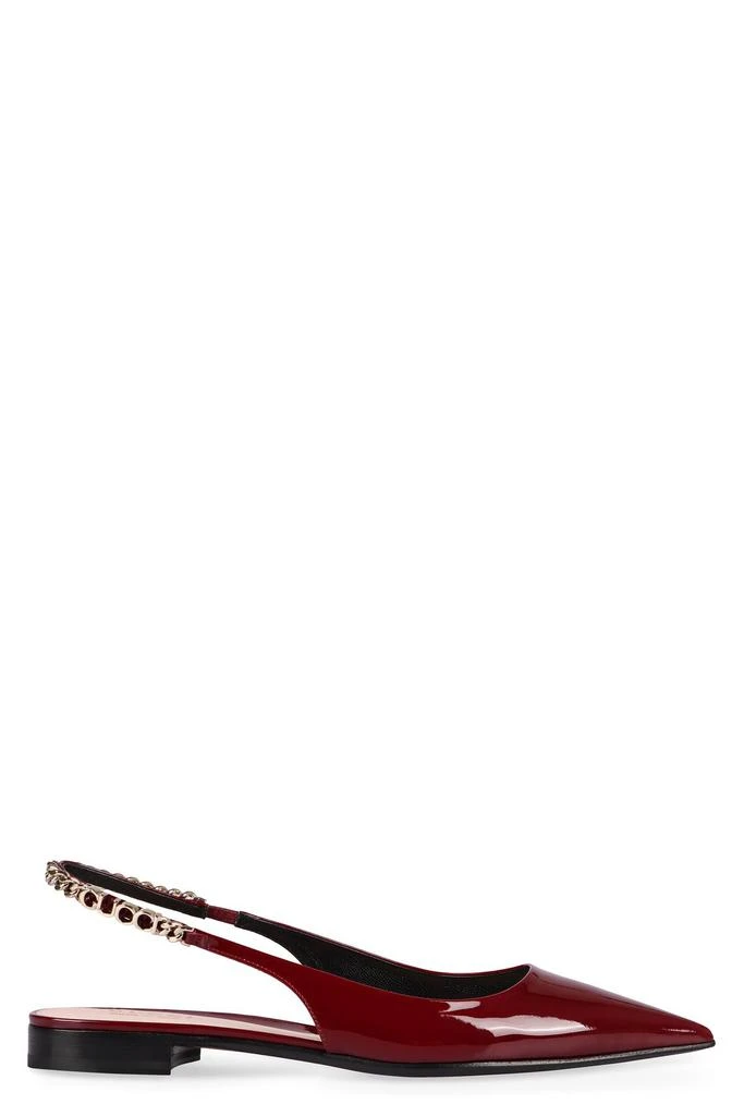 Gucci Gucci Pointed-Toe Slingback Flats 1