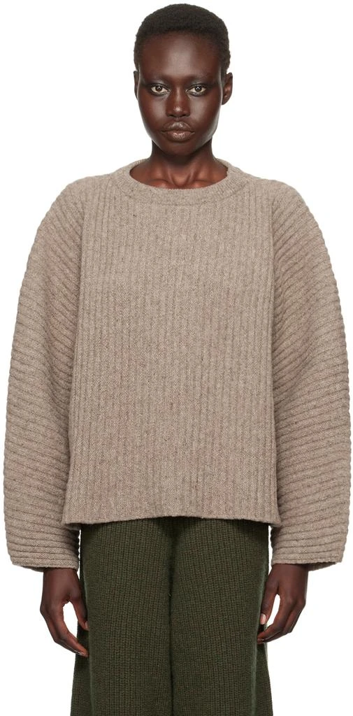Baserange Taupe Kai Sweater 1