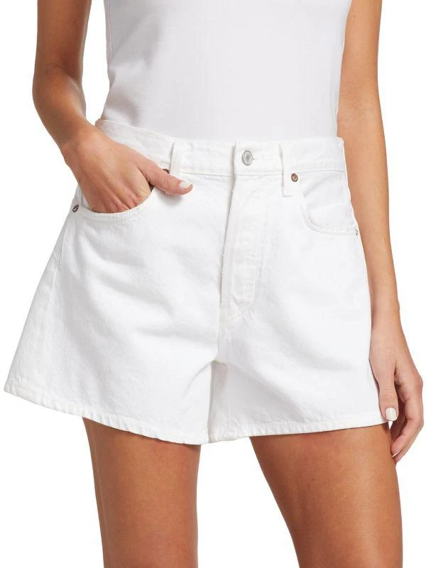 AGOLDE Parker Long Denim Shorts 1