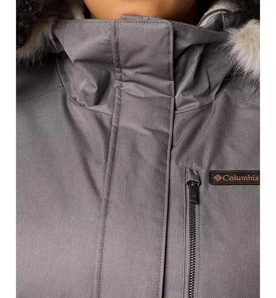Columbia Plus Size Suttle Mountain™ Hooded Faux-Fur-Trim Long Insulated Coat 10