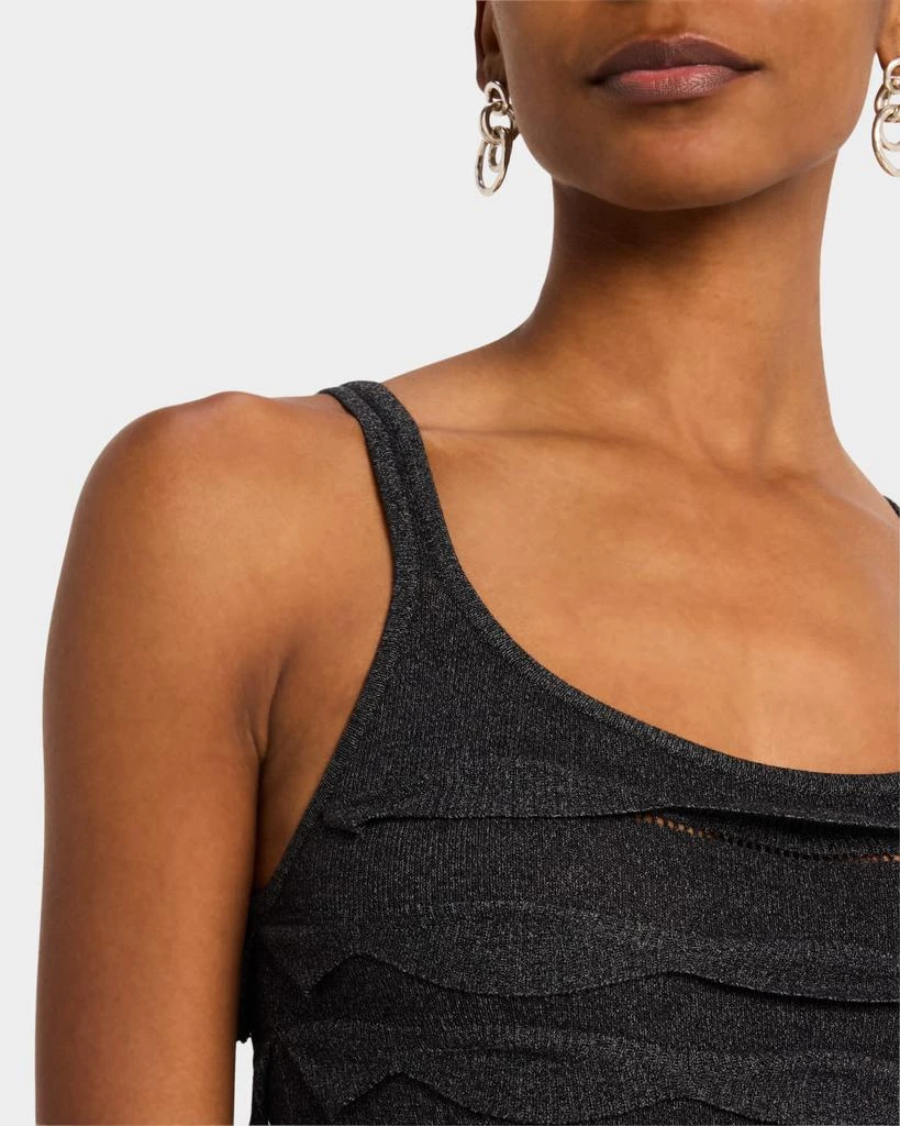 Nanushka Polina Scallop Knit Bodysuit 5