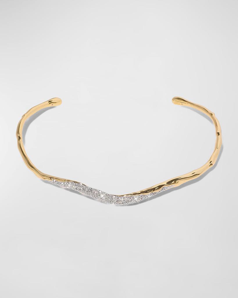 Alexis Bittar Solanales Crystal Skinny Collar Necklace