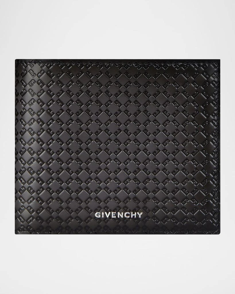 Givenchy Men's Monogram 72 Leather Bifold Wallet 1