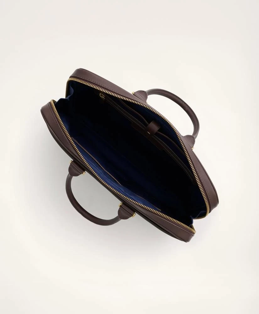 Brooks Brothers Leather Briefcase 3