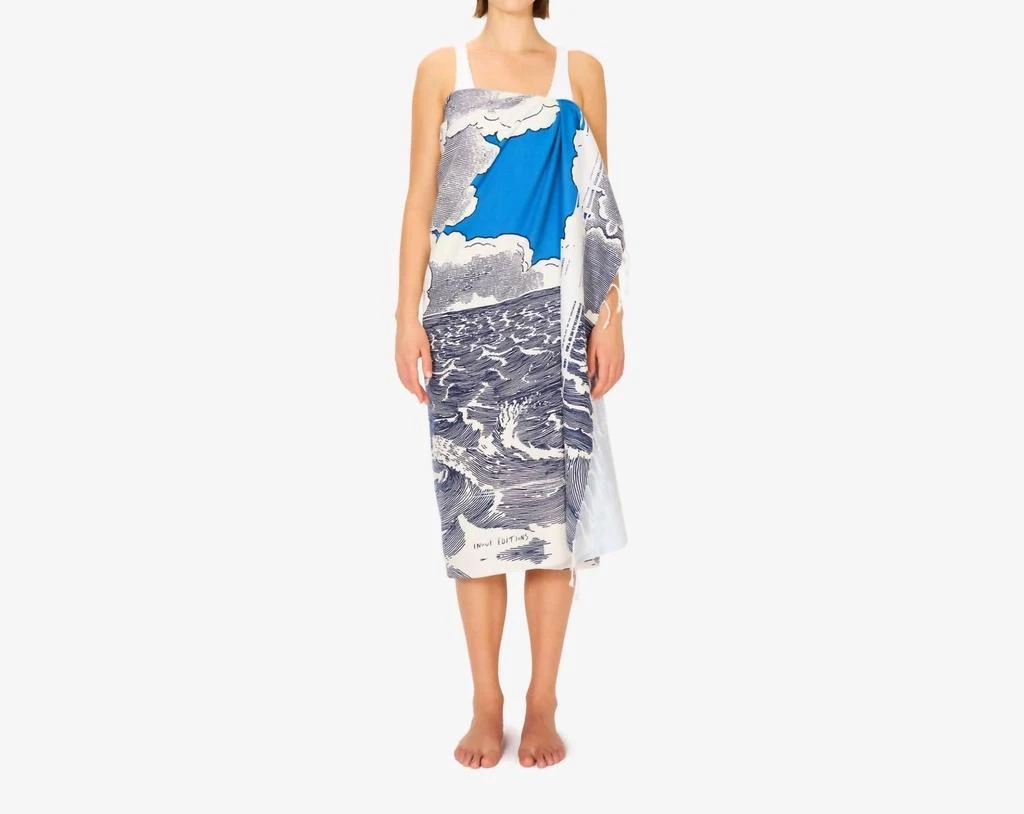 Inoui Editions Inoui Editions - Fouta 100 Oceanique Towel
