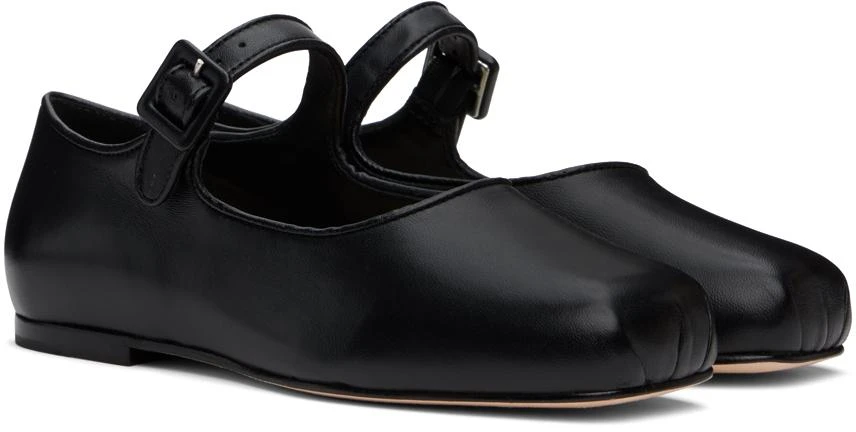 Sandy Liang Black Mary Jane Pointe Ballerina Flats 4