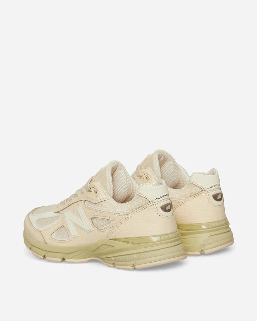 New Balance 990v4 Sneakers Macadamia Nut / Morel 4