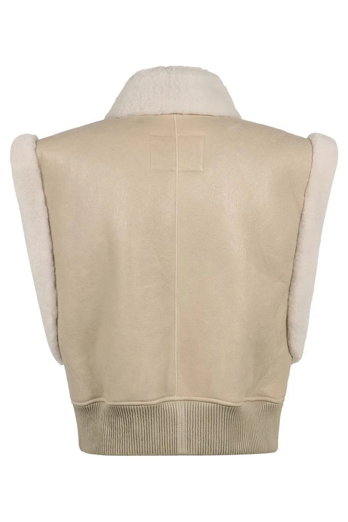 Isabel Marant Isabel Marant Zip-Up Cropped Sleeveless Gilet 2
