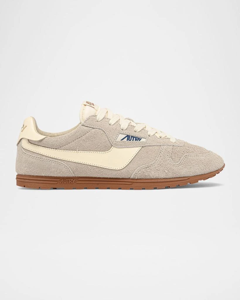 Autry Windspin Retro Suede Low-Top Sneakers 1