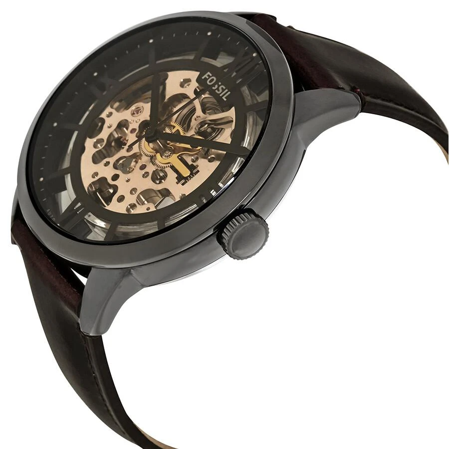 Fossil Townsman Automatic Brown Skeleton Dial Men's Watch ME3098 2