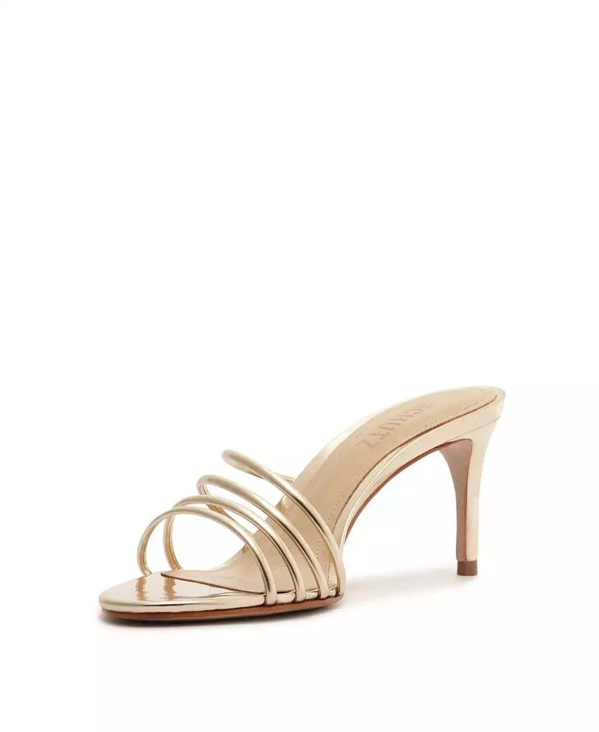 Schutz Women's Inez Kitten Heel Sandals 7