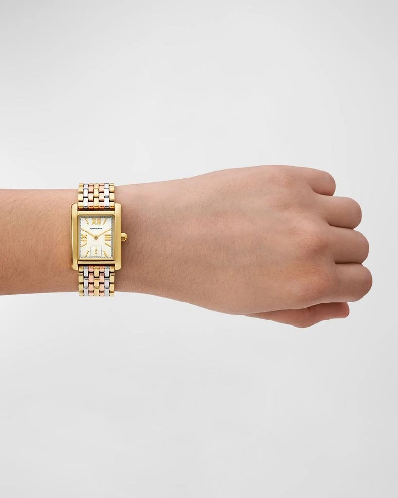 Tory Burch The Eleanor Watch - Tri-Tone Stainless Steel 2