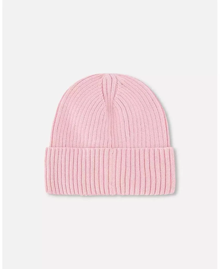 Deux par Deux Girl Knit Hat Pale Pink - Toddler|Child 2