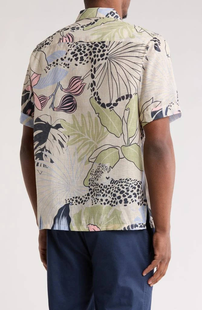 Raga Floral Short Sleeve Button-Up Shirt 2