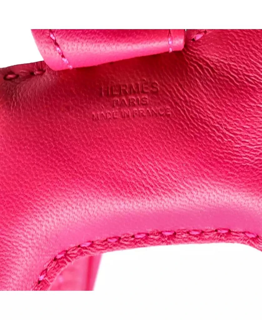 Pre-Owned HERMÉS Pre-Owned HERMES PM Mono-Tone GriGri Rodeo Bag Charm Leather 5