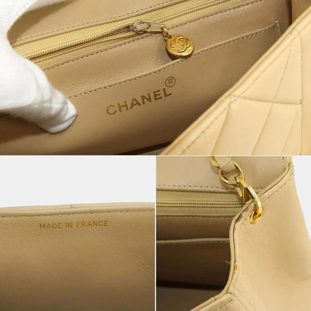 Chanel Chanel Beige Quilted Lambskin Small Vintage Diana Flap Bag  8