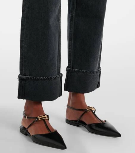AGOLDE Fran Low Slung straight jeans 5