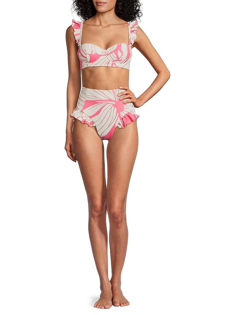 Hutch Wila Floral Ruffle Bikini Bottom 2