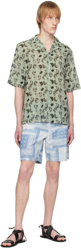 Officine Générale Blue Pierce Shorts 4