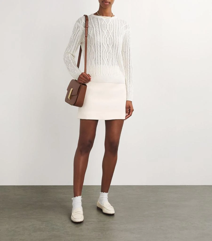 Claudie Pierlot Tweed Mini Skirt 2