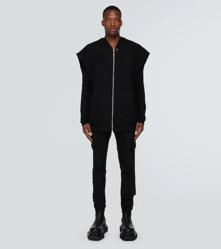 Rick Owens Oversized cotton jersey vest 2