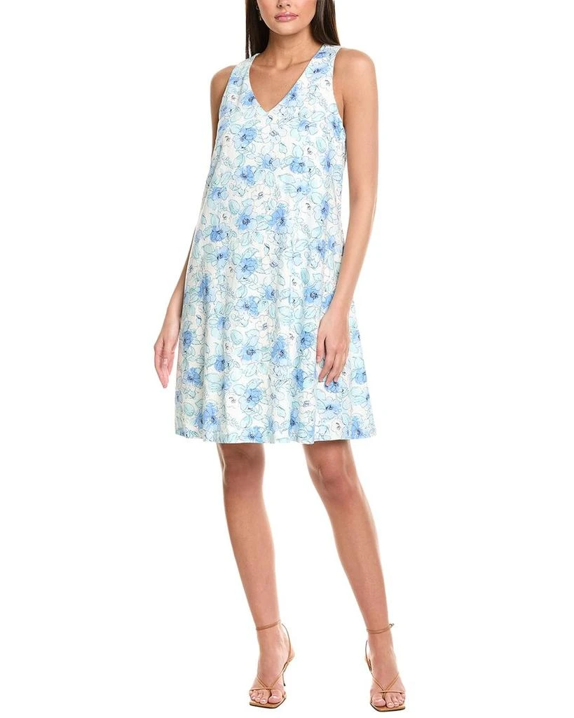 JONES NEW YORK Stretch Denim Shift Dress 1