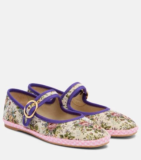 Valentino Endouce floral Mary Jane flats 1